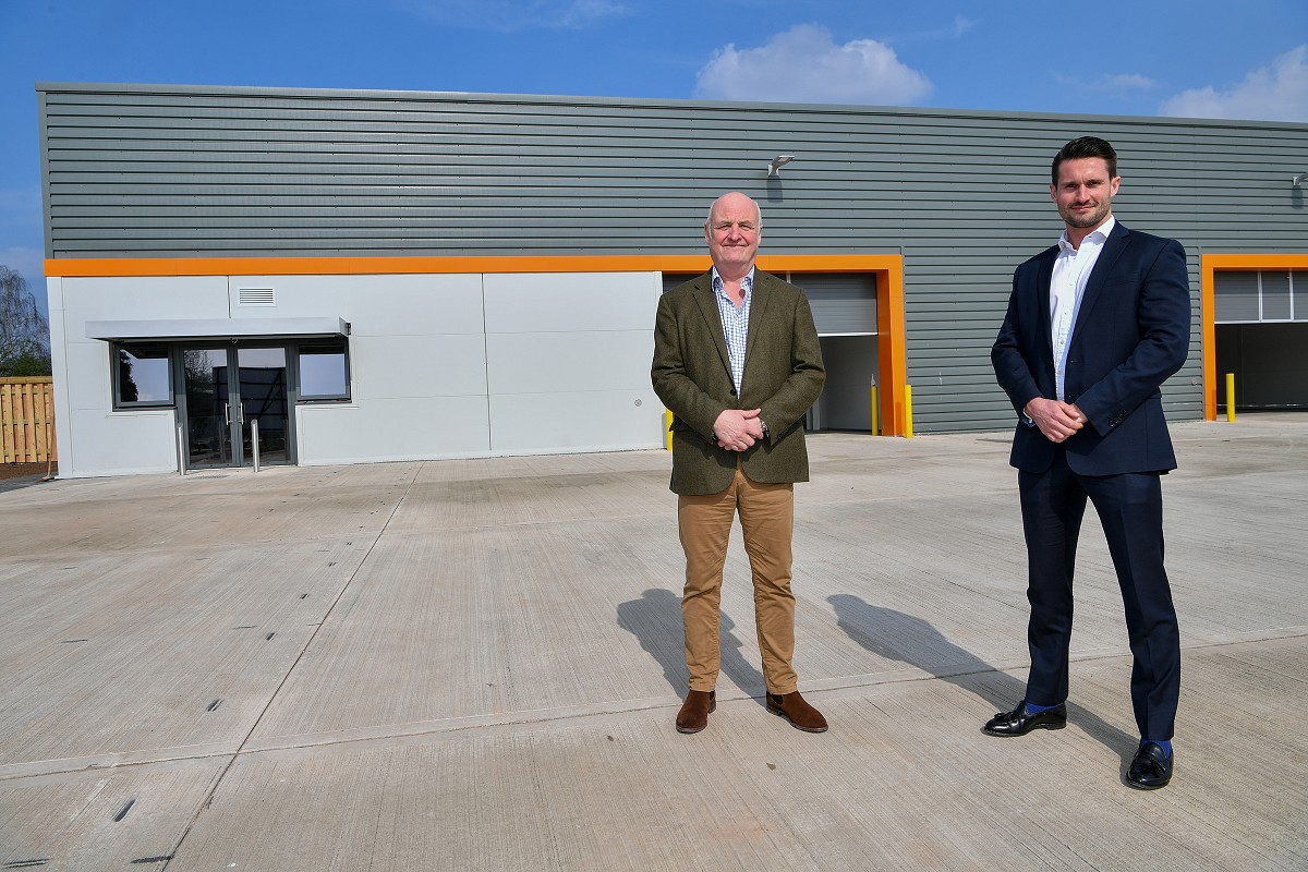 Construction completes on industrial development at Hartlebury Trading Estate